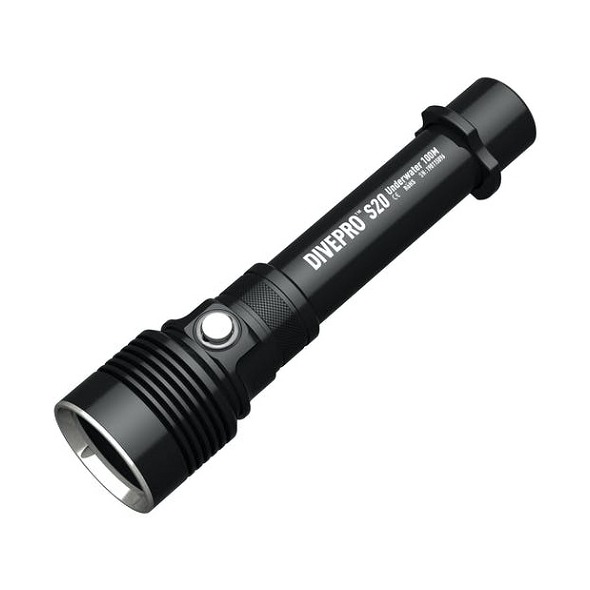 DIVEPRO S20 2650 LUMEN DIVE TORCH S20 Scuba Gear New Zealand